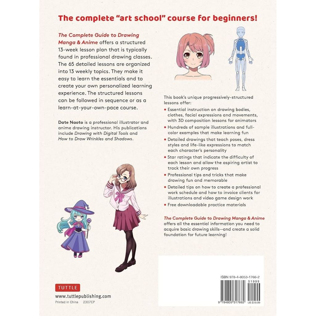 The Complete Guide To Drawing Manga And Anime