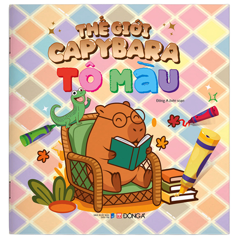 Thế Giới Capybara - Tô Màu
