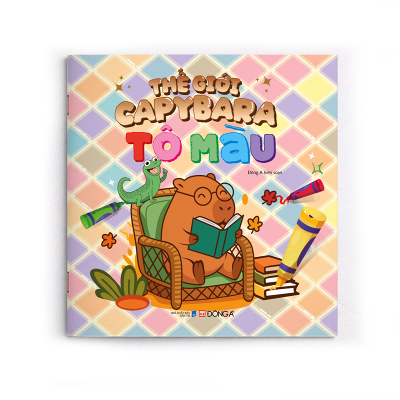 Thế Giới Capybara - Tô Màu