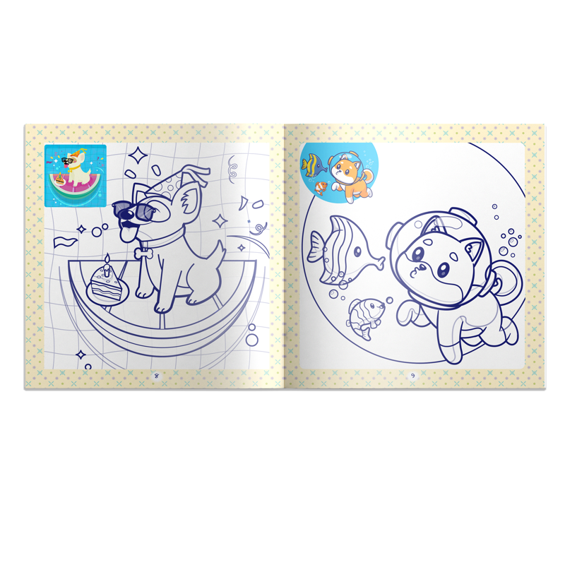 Thế Giới Cún Tô Màu