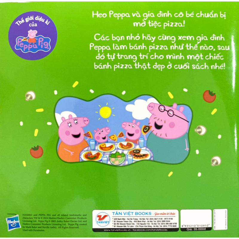 Thế Giới Diệu Kì Của Peppa Pig - Bữa Tiệc Pizza Của Peppa