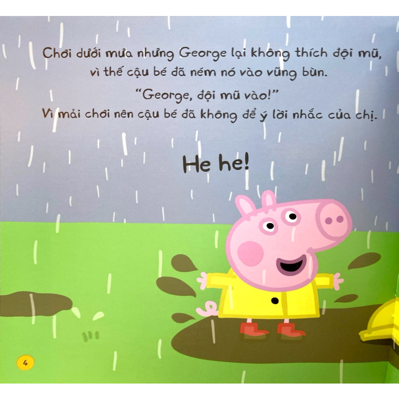 Thế Giới Diệu Kì Của Peppa Pig George Bị Cảm Lạnh