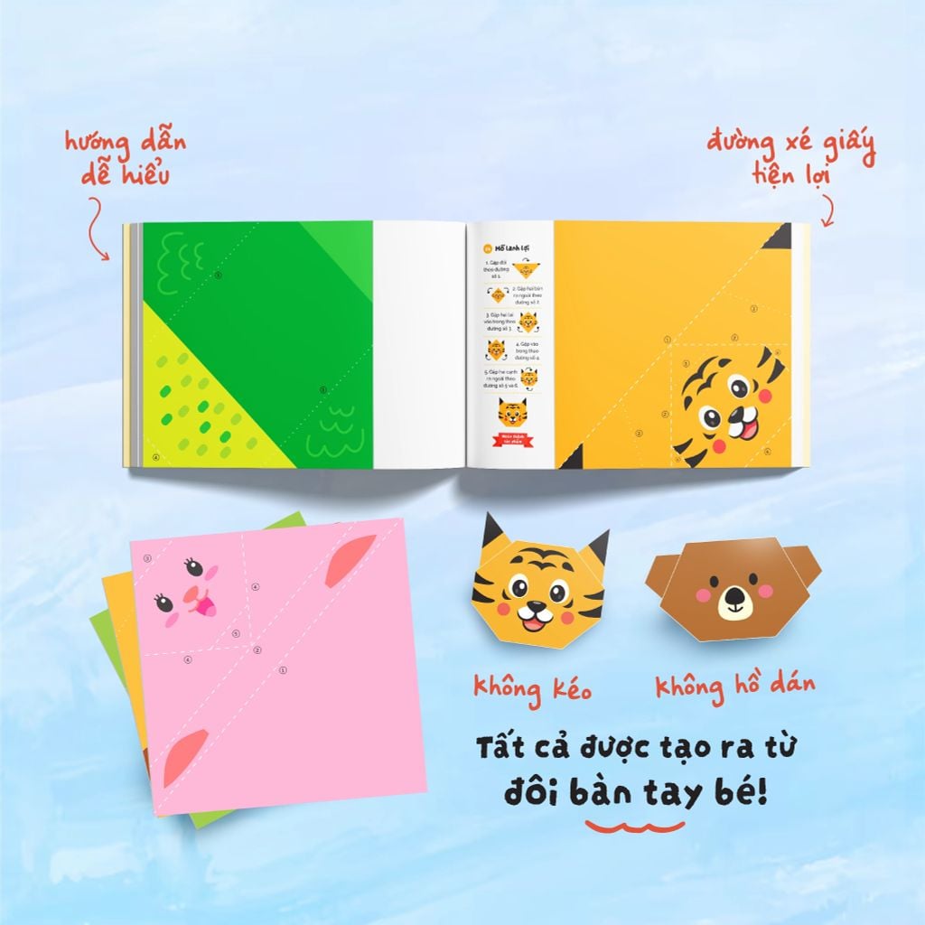 Thế Giới Giấy Gấp - Vườn Thú Vui Nhộn