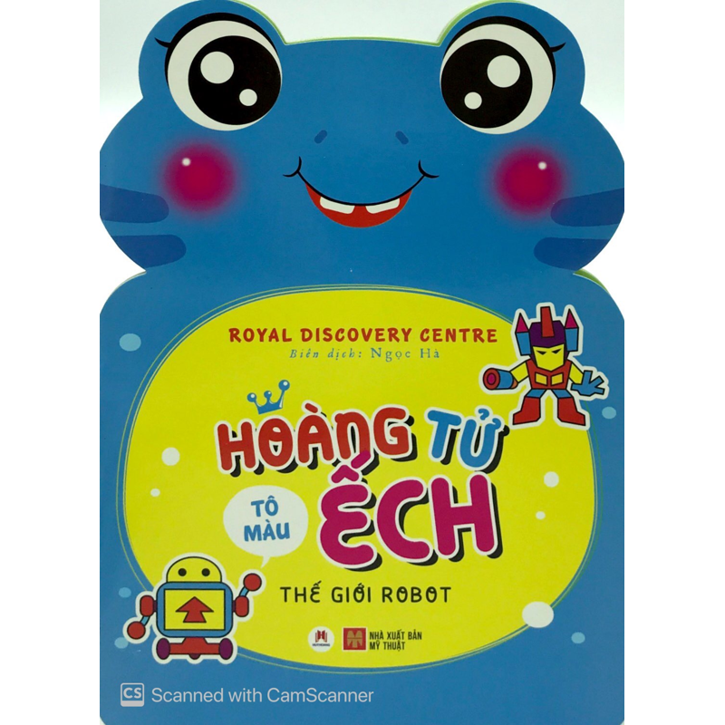 Thế Giới Robot- Tô Màu Hoàng Tử Ếch
