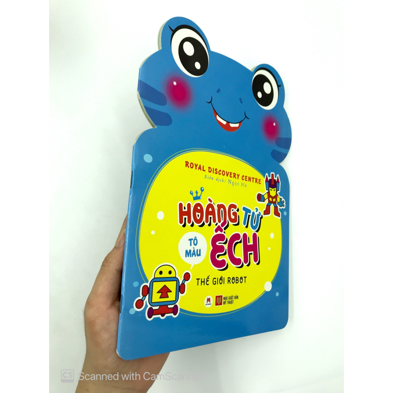 Thế Giới Robot- Tô Màu Hoàng Tử Ếch