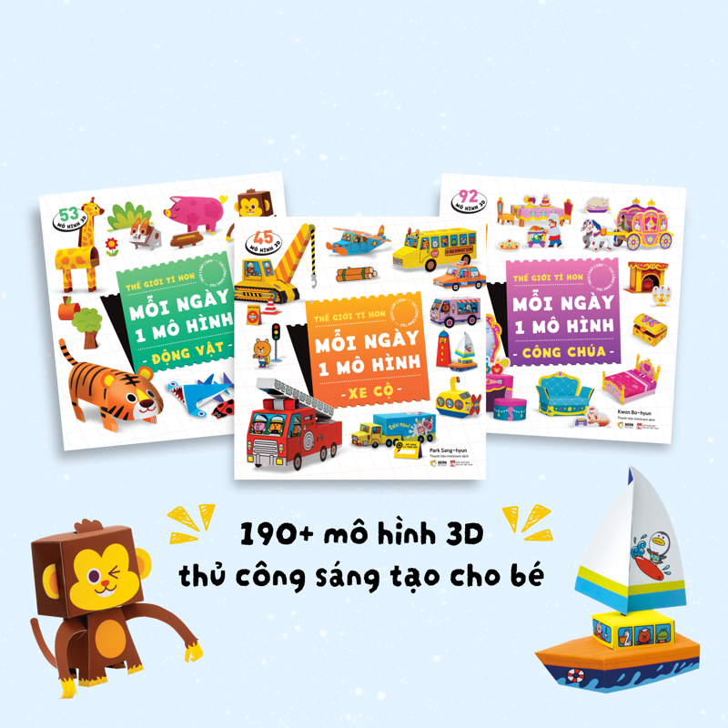 Thế Giới Tí Hon Mỗi Ngày 01 Mô Hình - Công Chúa