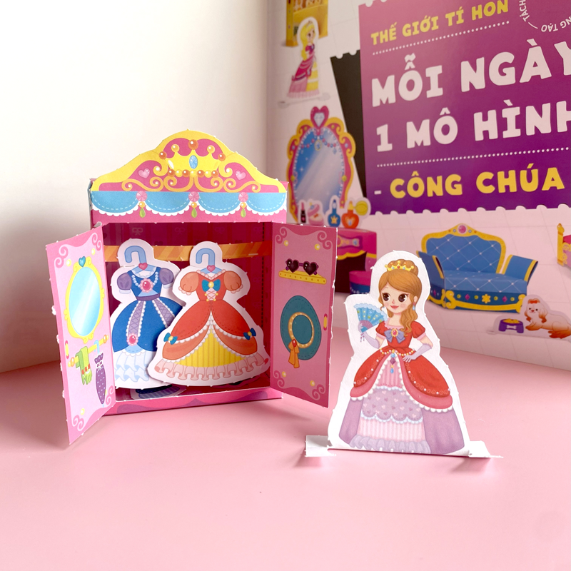 Thế Giới Tí Hon Mỗi Ngày 01 Mô Hình - Công Chúa