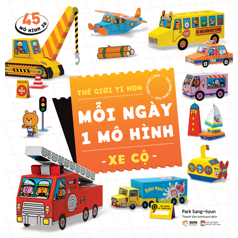Thế Giới Tí Hon Mỗi Ngày 01 Mô Hình - Xe Cộ
