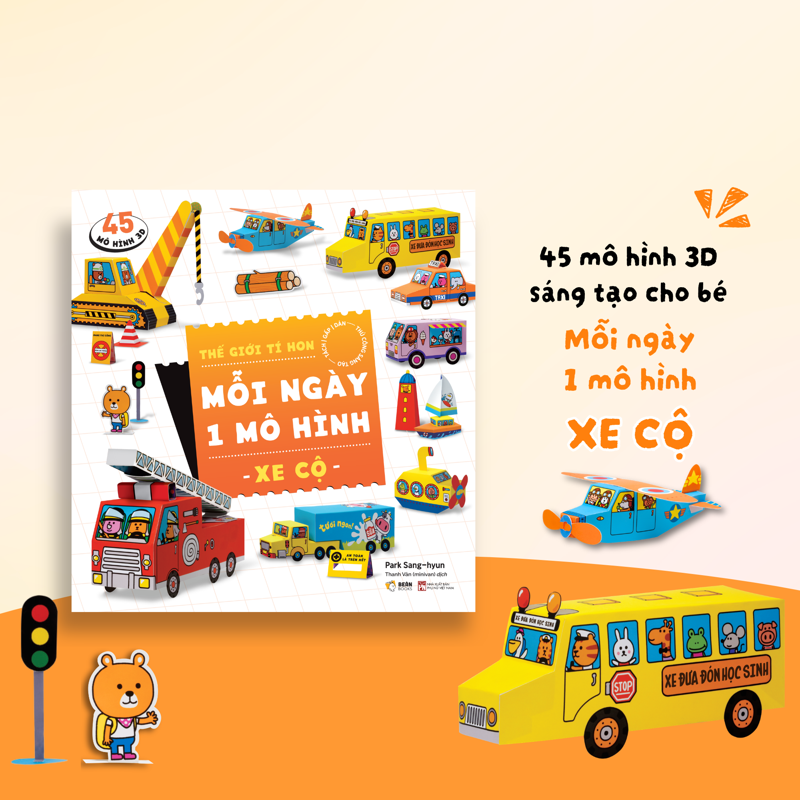 Thế Giới Tí Hon Mỗi Ngày 01 Mô Hình - Xe Cộ