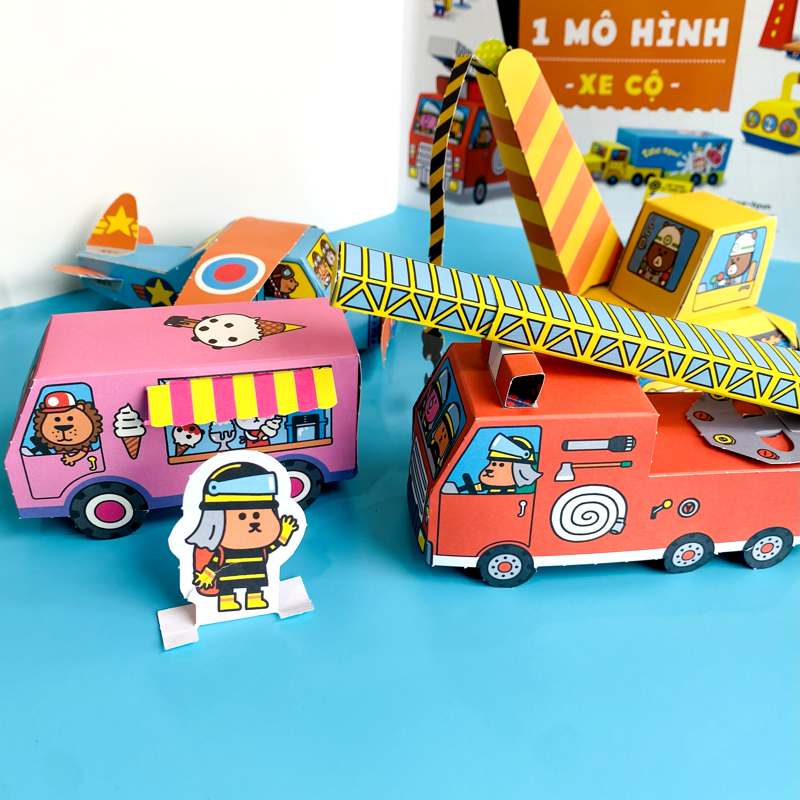 Thế Giới Tí Hon Mỗi Ngày 01 Mô Hình - Xe Cộ