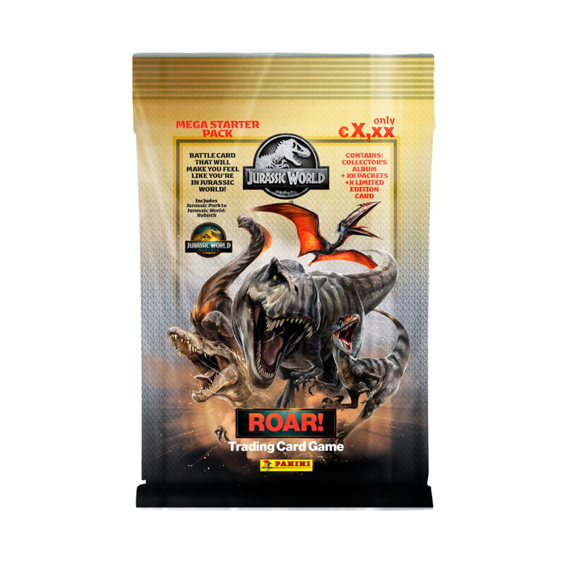 Panini Bộ Thẻ Hình Khởi Đầu Jurassic World Roar 8051708025279