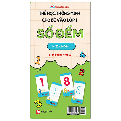 Thẻ Học Thông Minh Cho Bé Vào Lớp 1-Số Đếm