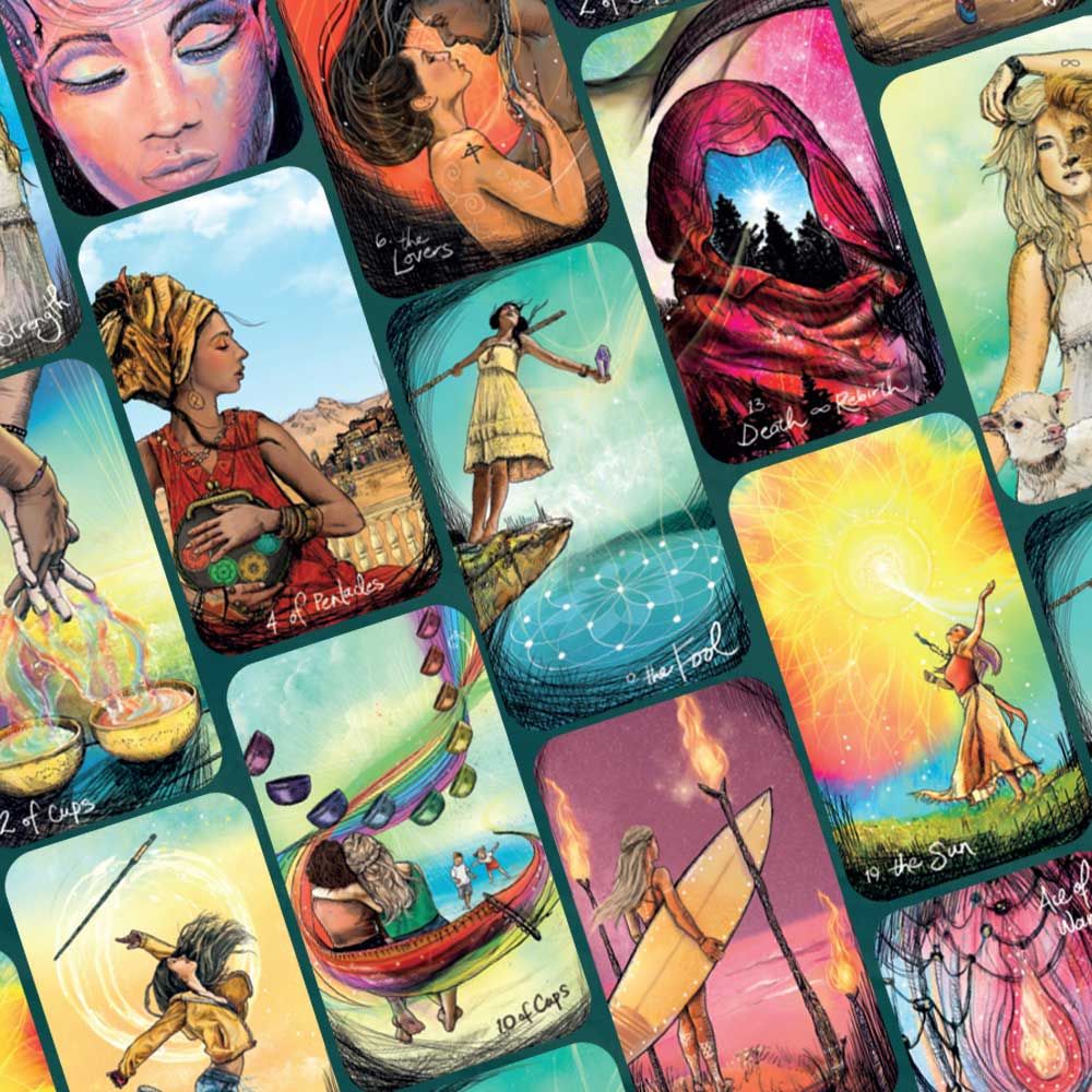 Boxset Việt Hóa: The Light Seer’s Tarot (Bộ bài và sách hướng dẫn)