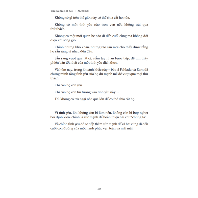 The Secret of Us - Bí Mật Của Chúng Ta