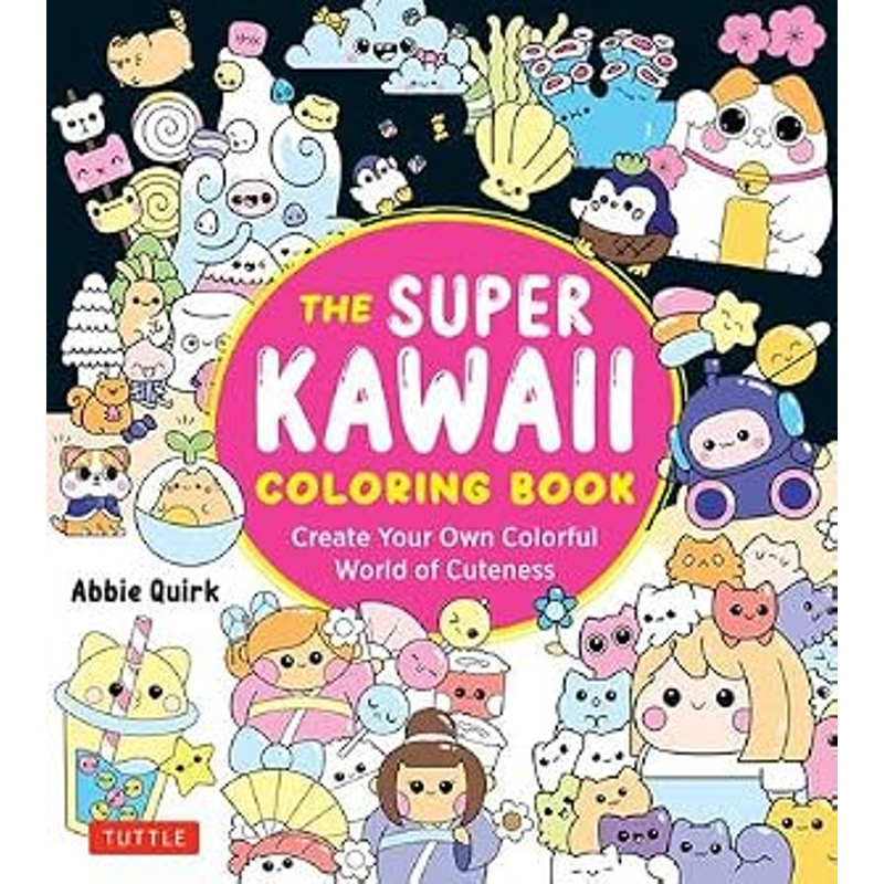 The Super Kawaii Coloring Book_Berk 1124
