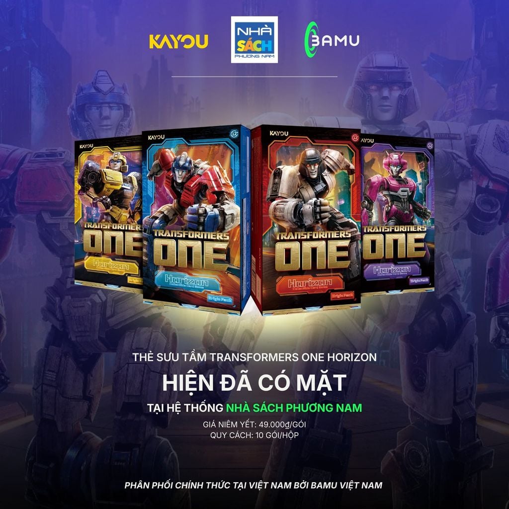 Kayou Hộp Thẻ Sưu Tầm Transformers Horizon Gói Nguyên Bản Mùa 1 Hh00001 (Bamu)