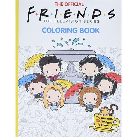 The Official Friends Coloring Book