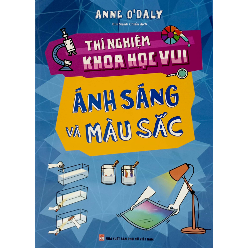 Thí Nghiệm Khoa Học Vui Ánh Sáng Và Màu Sách