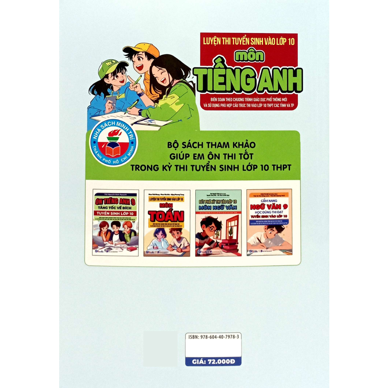 Luyện Thi Tuyển Sinh Vào Lớp 10 Môn Tiếng Anh (Dùng Chung 3 Bộ)