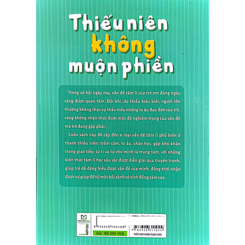 Thiếu Niên Không Muộn Phiền-Gỡ Rối Tâm Lí Tuổi Teen