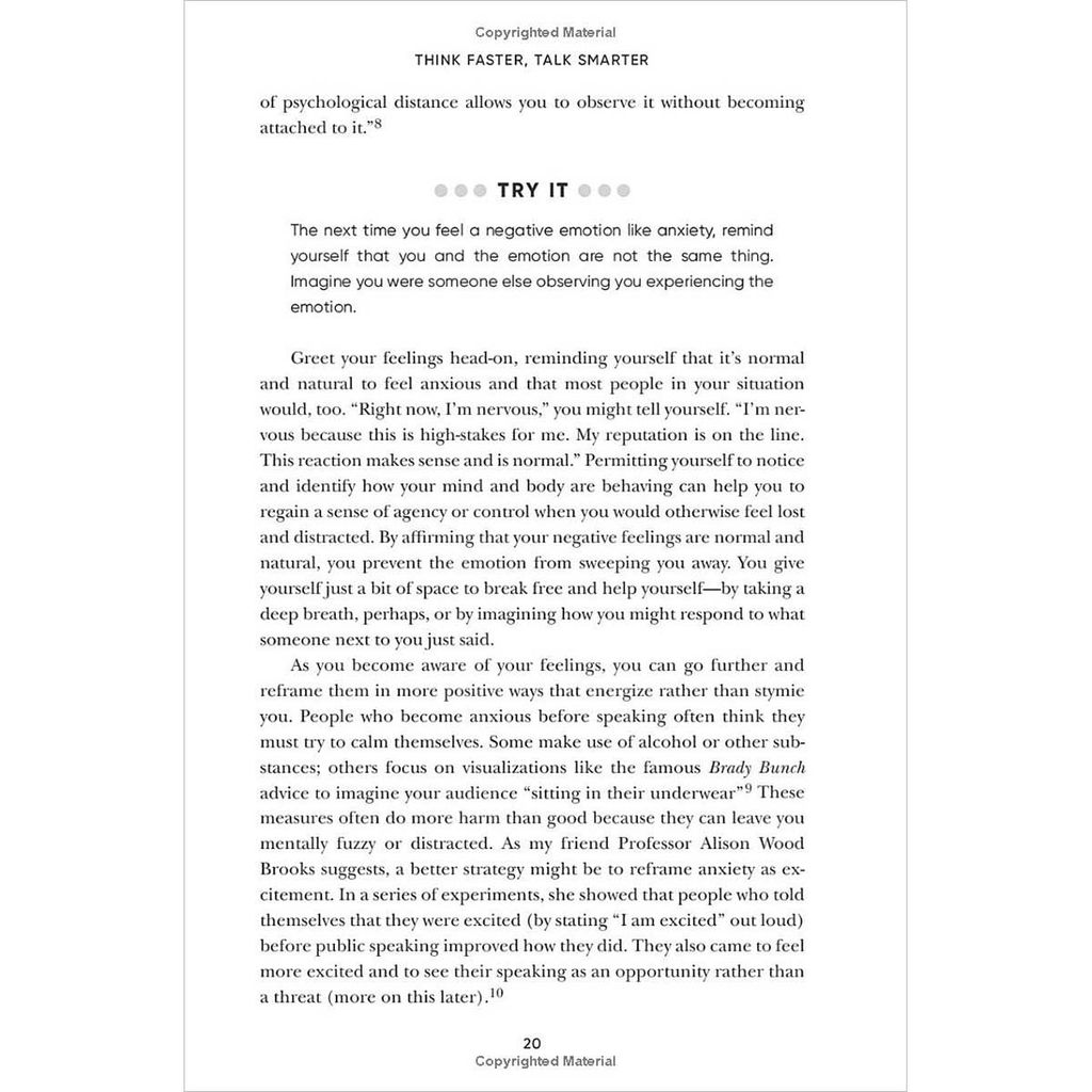 Think Faster, Talk Smarter: How to Speak Successfully When You're Put on the Spot