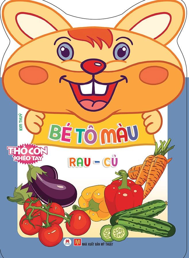 Thỏ Con Khéo Tay - Bé Tô Màu Rau Củ