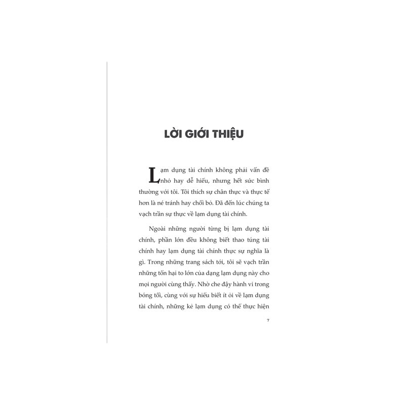Thoát Bẫy Thao Túng Tiền Bạc