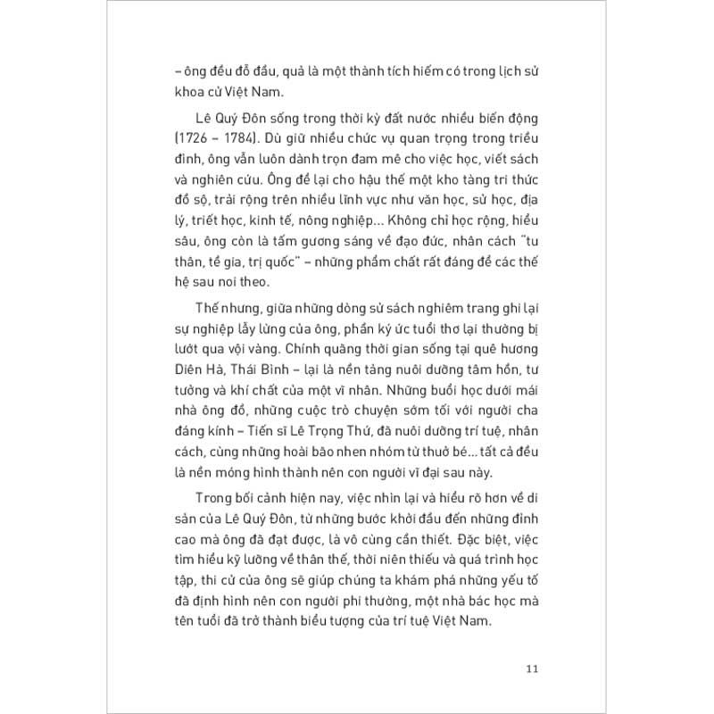 Thời Niên Thiếu Của Danh Nhân Nước Việt - Thời Niên Thiếu Của Lê Quý Đôn