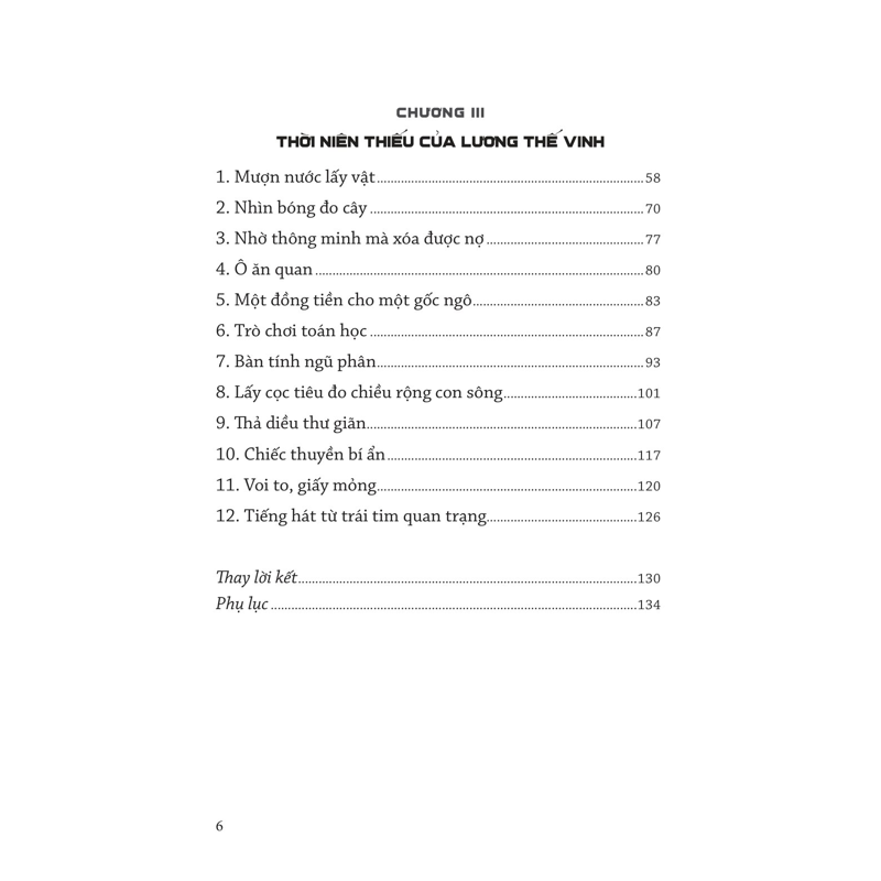 Thời Niên Thiếu Của Lương Thế Vinh