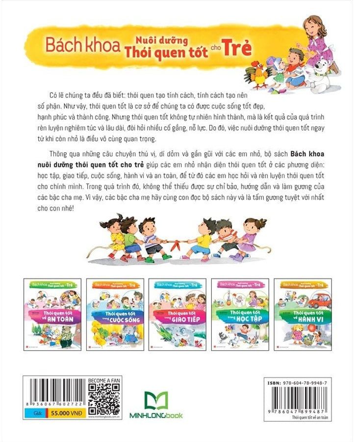 Bách Khoa Nuôi Dưỡng Thói Quen Tốt Cho Trẻ - Thói Quen Tốt Về An Toàn