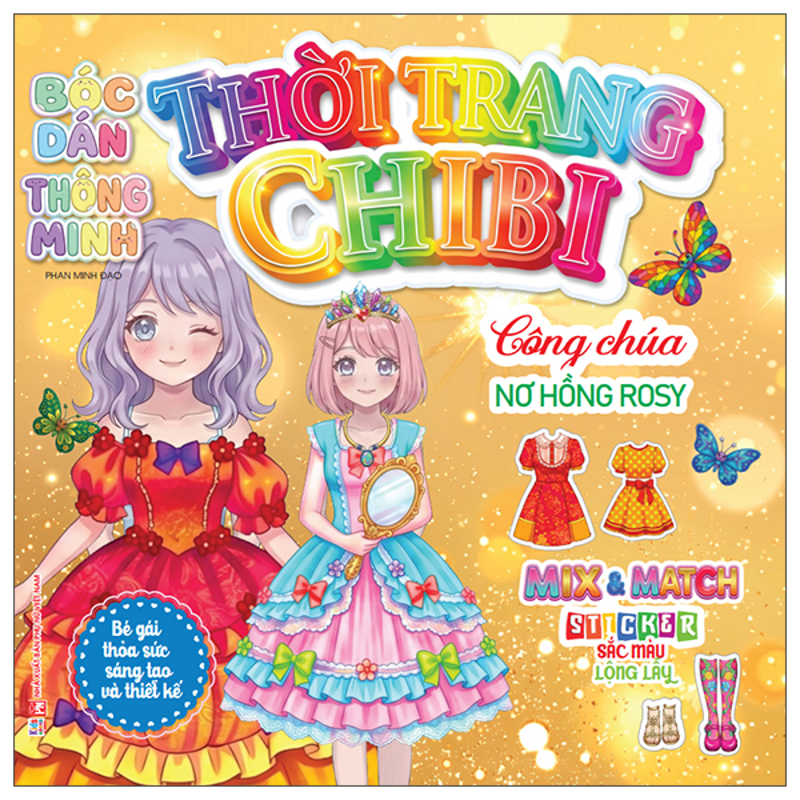 Thời Trang Chibi-Công Chúa Nơ Hồng Rosy