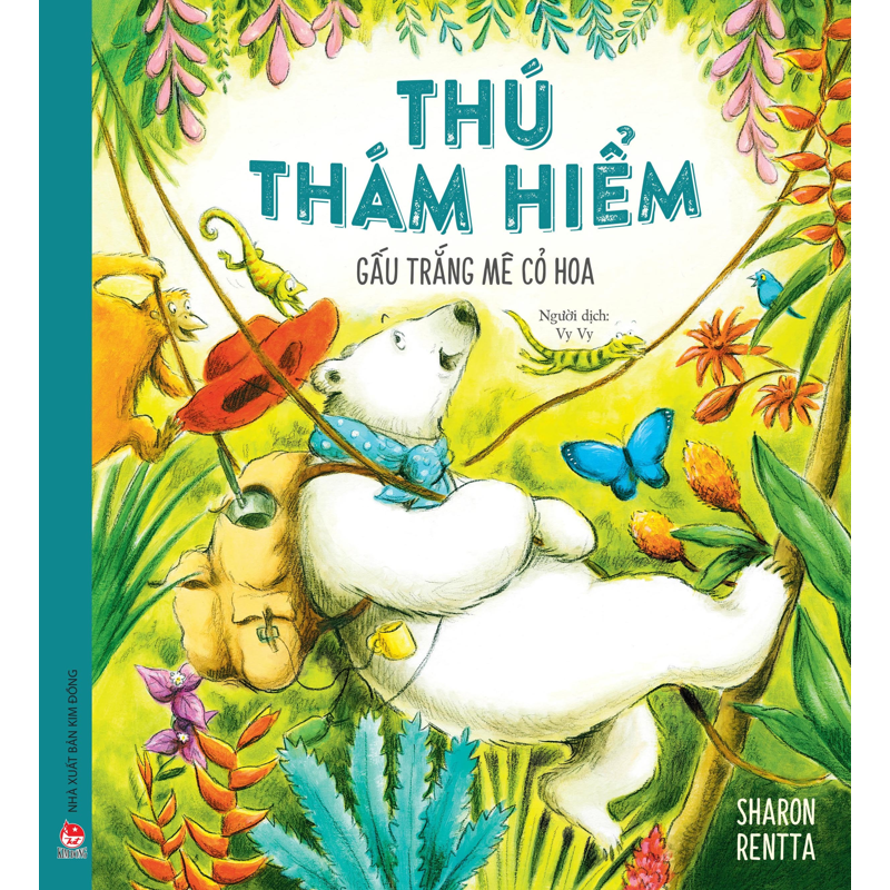 Thú Thám Hiểm: Gấu Trắng Mê Cỏ Hoa