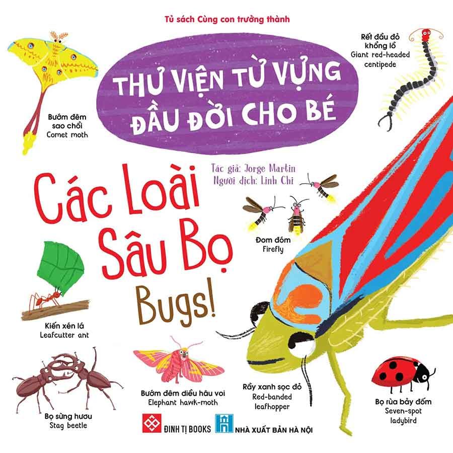 Thư Viện Từ Vựng Đầu Đời Cho Bé - Các Loài Sâu Bọ