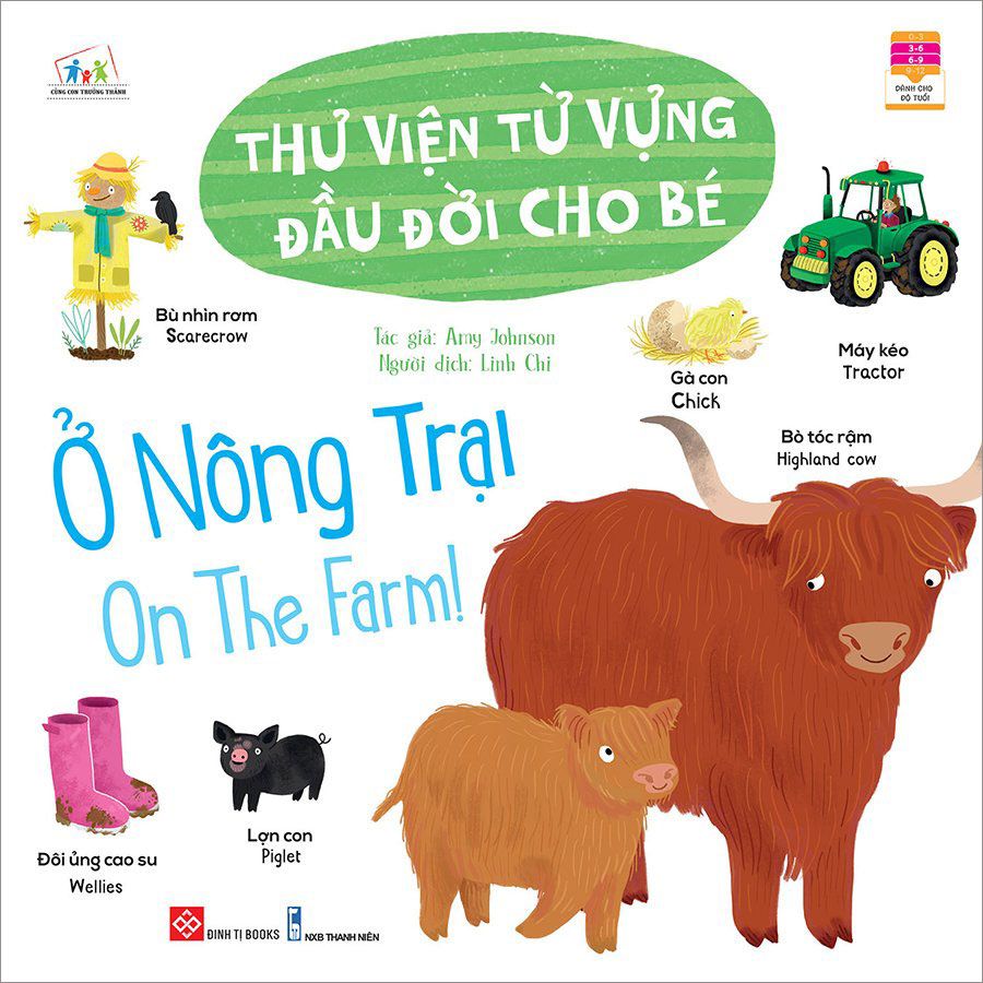 Thư Viện Từ Vựng Đầu Đời Cho Bé - Ở Nông Trại
