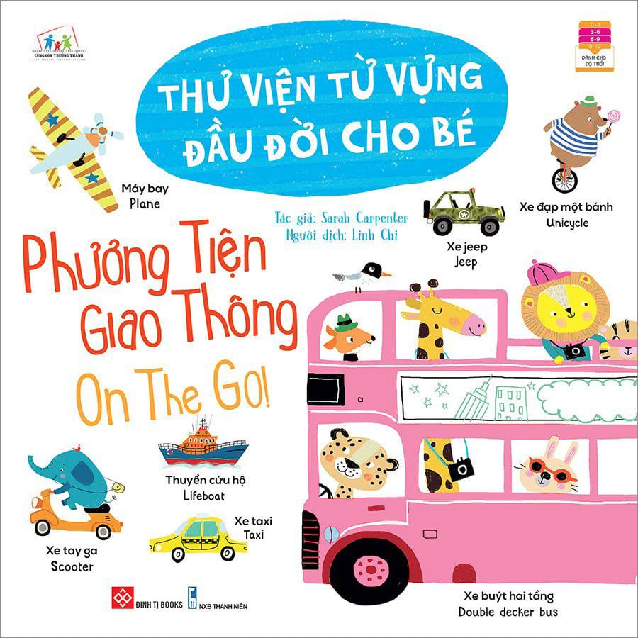 Thư Viện Từ Vựng Đầu Đời Cho Bé - Phương Tiện Giao Thông