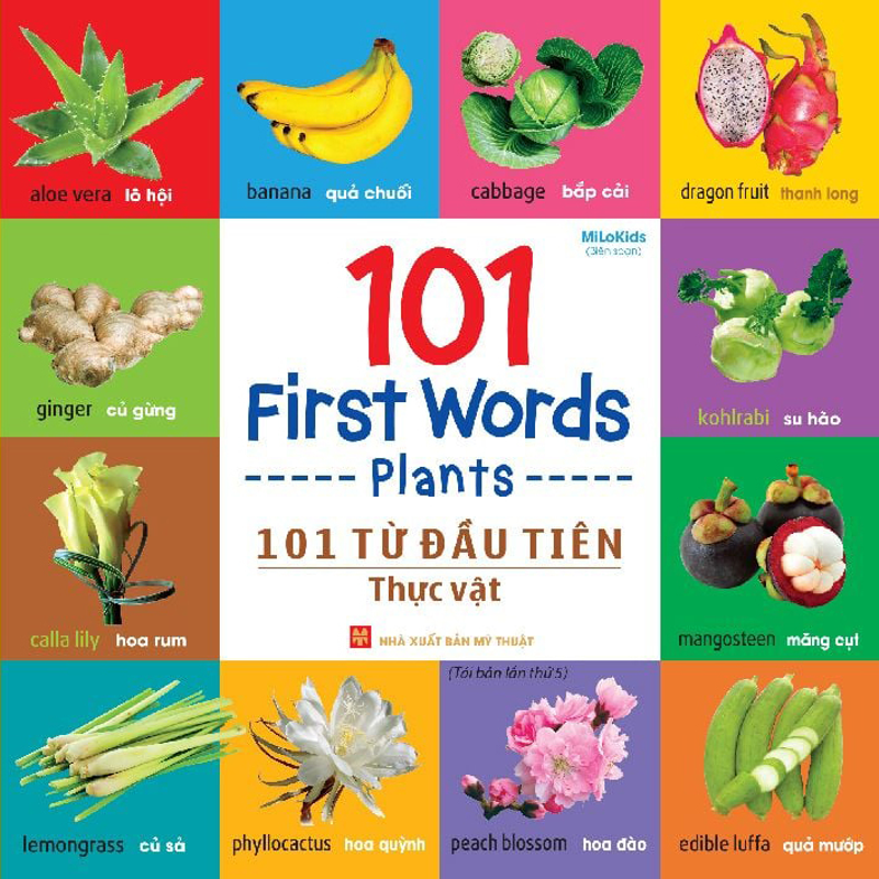101 First Words - 101 Từ Đầu Tiên - Thực Vật