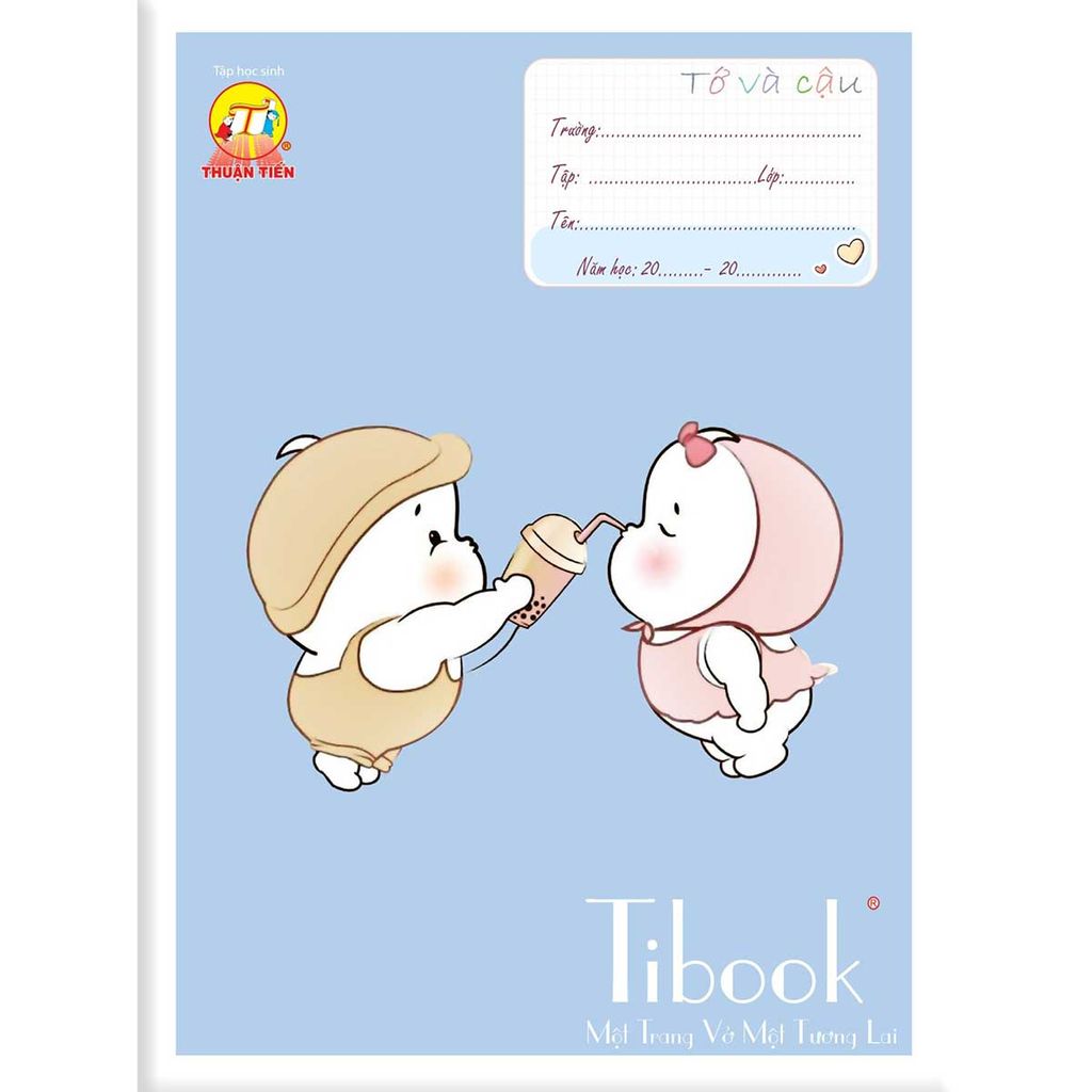 Tập Học Sinh Tibook Tớ & Cậu 4 Ôly A5 200tr 70gsm