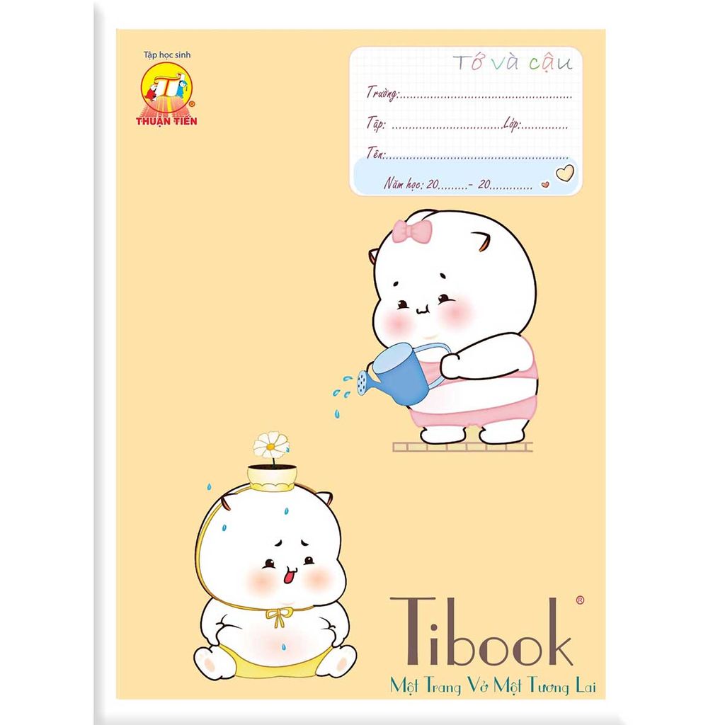 Tập Học Sinh Tibook Tớ & Cậu 4 Ôly A5 200tr 70gsm