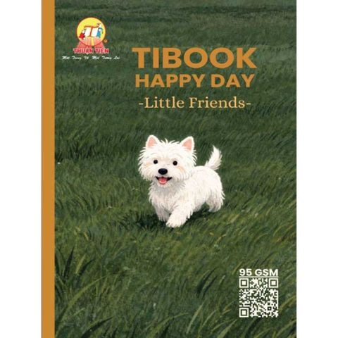 Tập Học Sinh Tibook 96tr Little Friends A5 96tr 100gsm 4oly