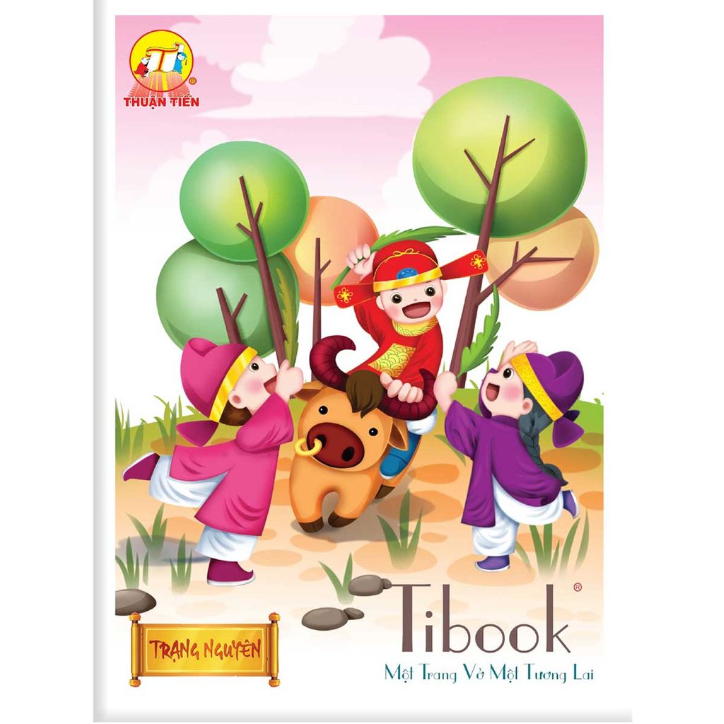 Tập Học Sinh 96tr Tibook Trạng Nguyên 4 Ô ly A5 120gsm