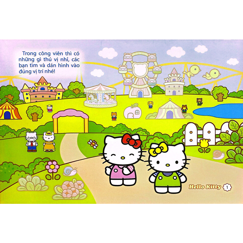 Ticker Hello Kitty-Công Viên Thú Vị