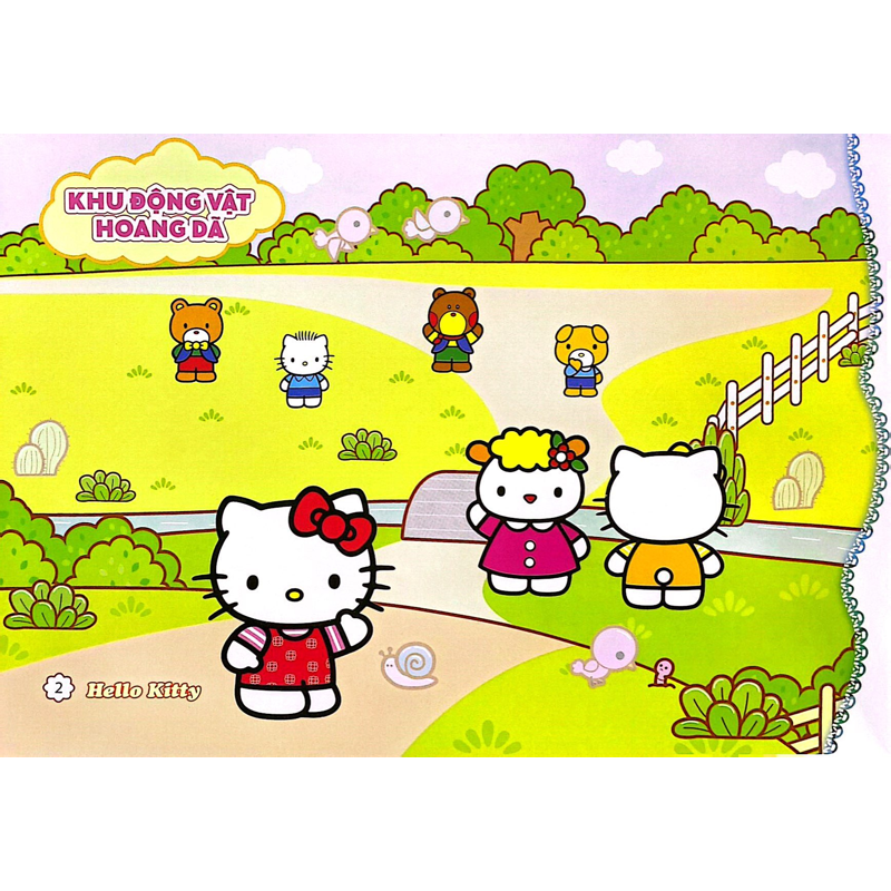Ticker Hello Kitty-Công Viên Thú Vị