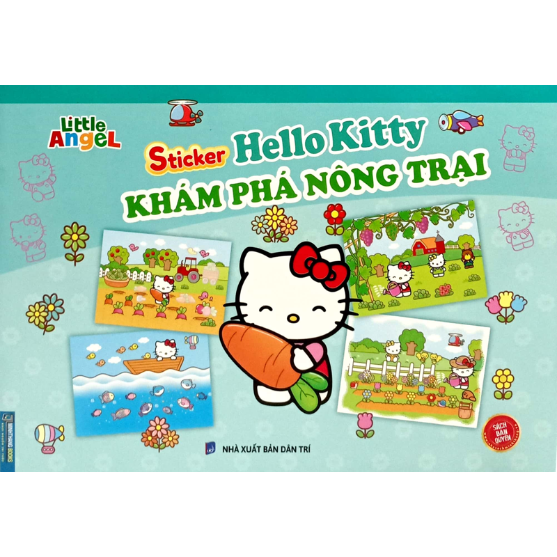 Ticker Hello Kitty - Khám Phá Nông Trại
