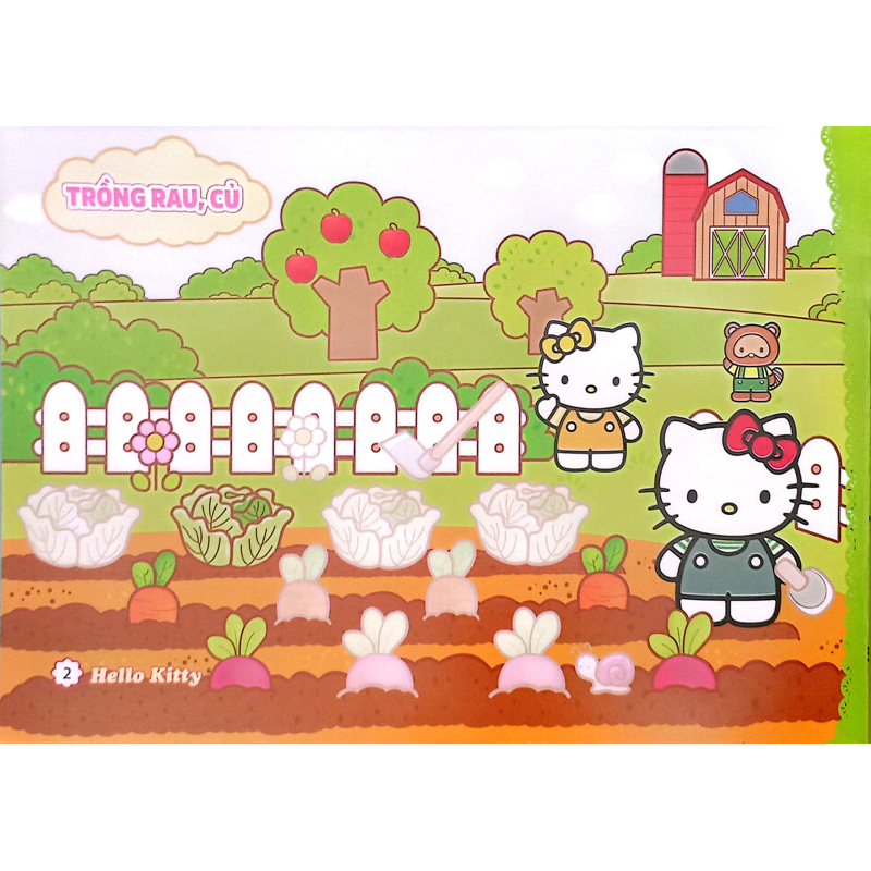 Ticker Hello Kitty - Khám Phá Nông Trại