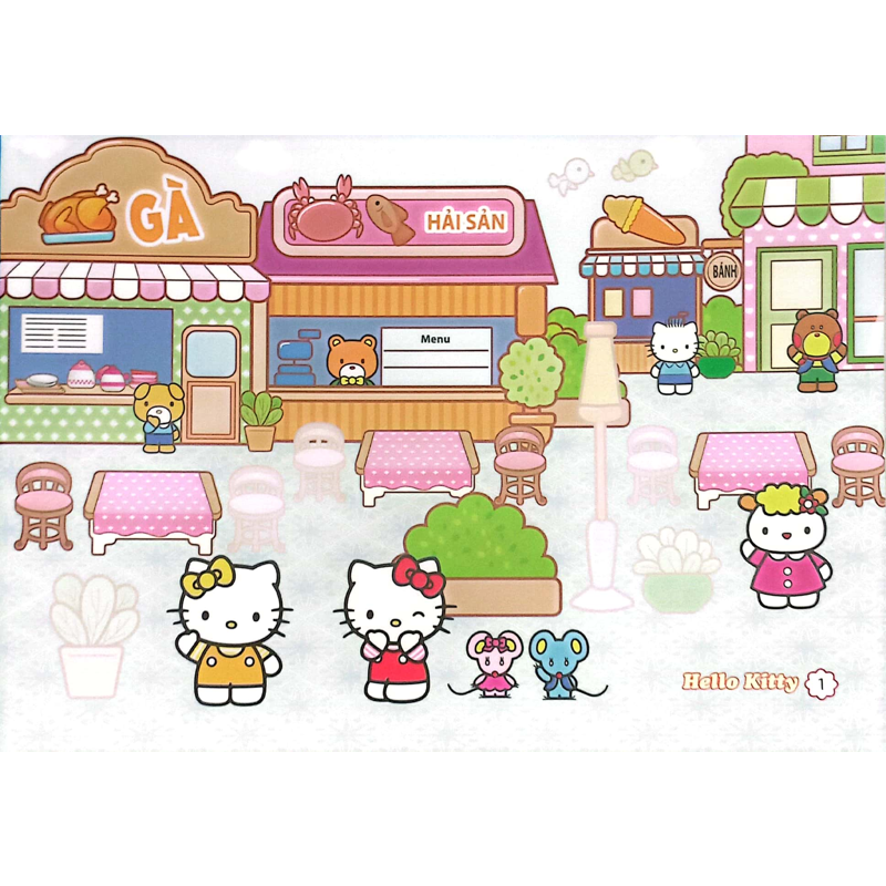 Ticker Hello Kitty - Trải Nghiệm Ẩm Thực