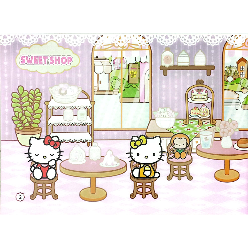 Ticker Hello Kitty - Trải Nghiệm Ẩm Thực