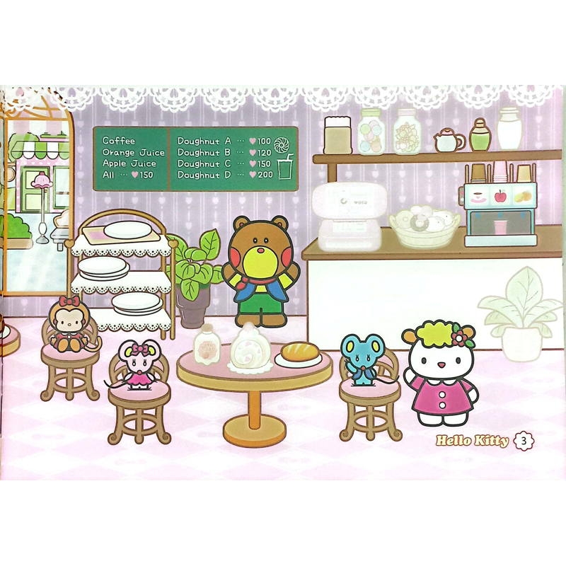 Ticker Hello Kitty - Trải Nghiệm Ẩm Thực