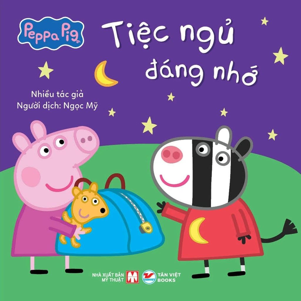 Hộp Sách Peppa Pig - Thư Viện Của Tớ - Thư Viện Nhỏ Của Tớ - Giờ Đi Ngủ (Bộ 4 Cuốn)