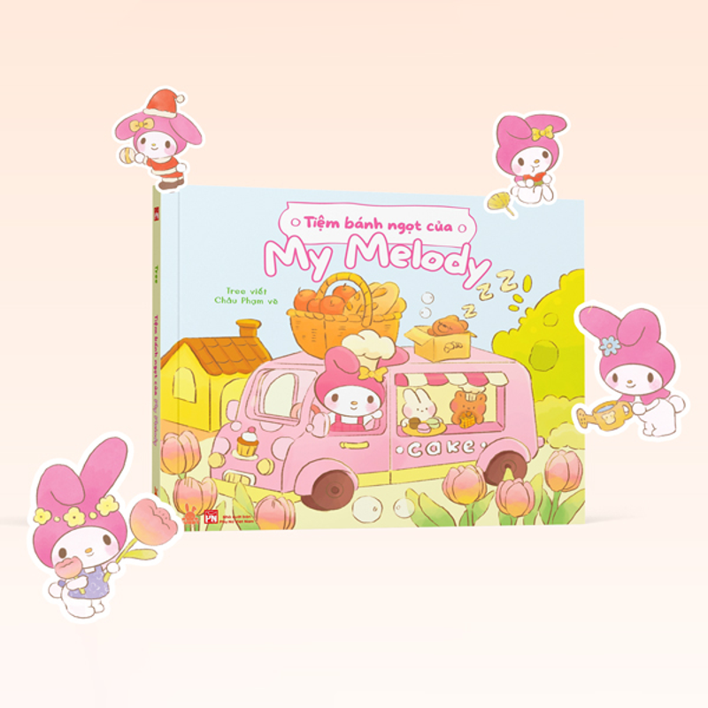 Tiệm Bánh Ngọt Của My Melody (Tô màu)