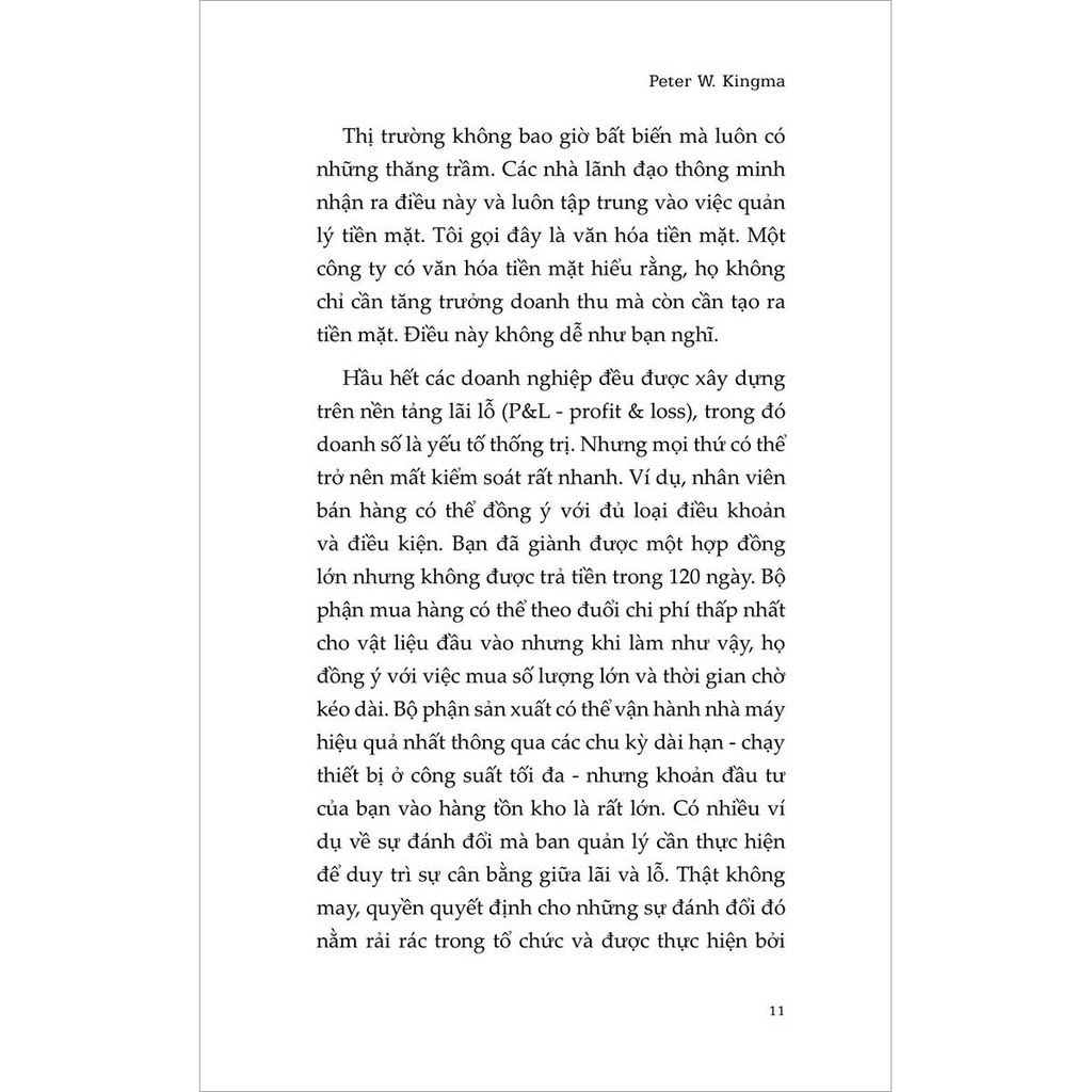 Tiền Mặt Là Vua